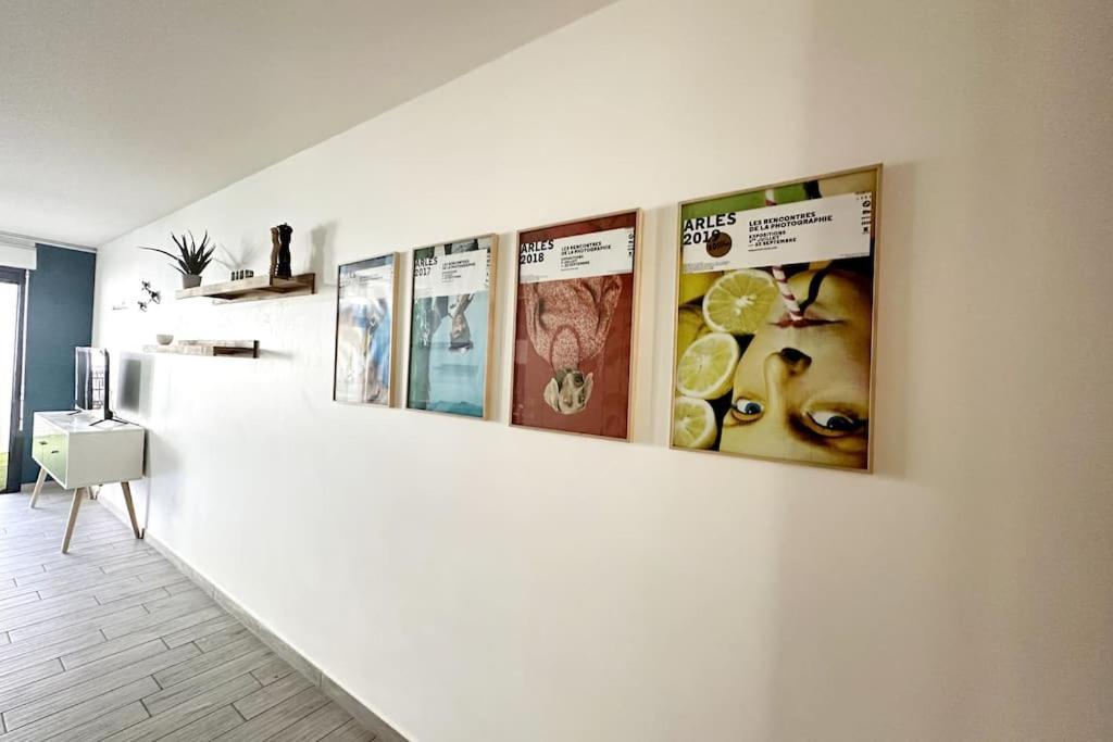 Bel Appart Design 2Ch, Mairie, Pkg, Wifi, Terrasse, Port Marianne Montpellier Exterior foto